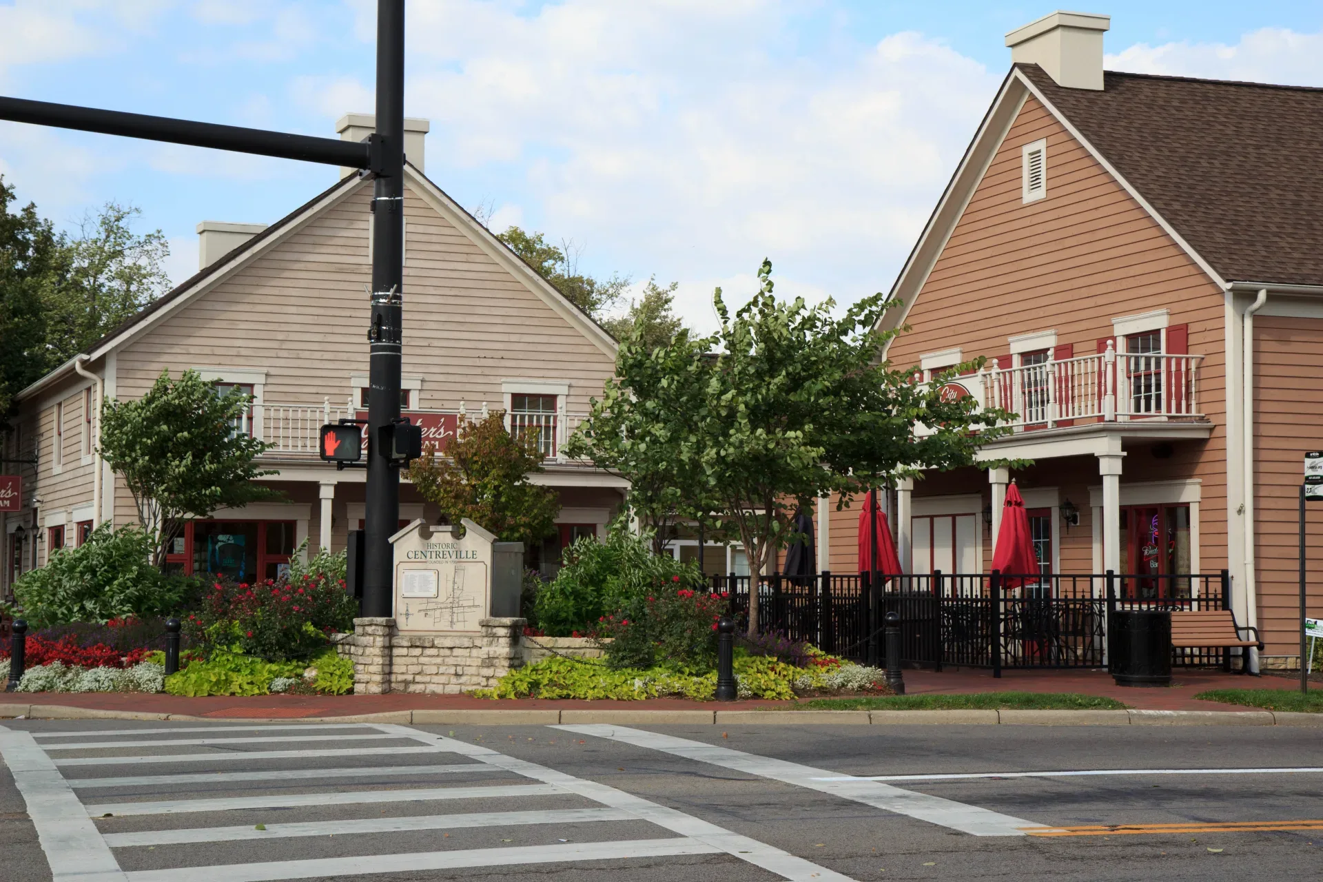 A location photograph in Centerville, OH
